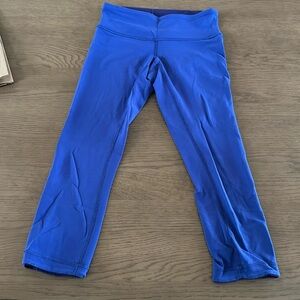 Lululemon Capris Size 4